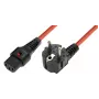 Microconnect EL248S napájací kábel oranžový 3 m C13 konektor samica