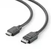 ALOGIC kábel DisplayPort na HDMI 3m EL2DPHD-03 vysoká kvalita