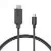 ALOGIC Elements Series kábel USB-C na HDMI 4K konektor samec na konektor samec 1 m