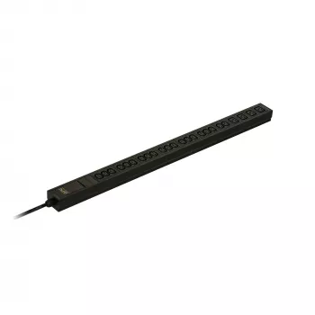 APC Easy Rack PDU, Basic, 0U, 1 fáza, 3,7kW, 230V, 16A, 20 x C13 a 4 x C19 zásuvky, IEC60309 2P+E vstup