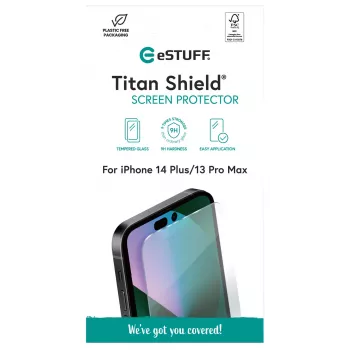 Číra ochranná fólia displeja eSTUFF ES501370 pre Apple iPhone 14 Plus iPhone 13 Pro Max odolná proti poškriabaniu