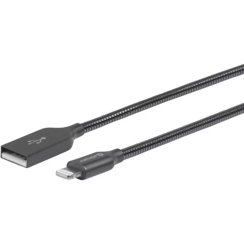 eSTUFF ES601165 Lightning kábel 1,5 m sivý