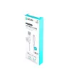 Lightning kábel eSTUFF ES601270 2 m biely 2,4 A