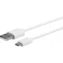 eSTUFF ES603007 USB kábel USB 2.0 1 m USB-A na Micro-USB-B biely