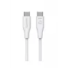 USB kábel eSTUFF ES604270 2 m USB C biely USB 2.0 0,48 Gbit/s