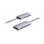 eSTUFF ES623009 rozbočovač USB 3.2 Gen 1 (3.1 Gen 1) Type-C 5000 Mbit/s sivý