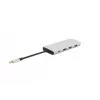 eSTUFF ES623009 rozbočovač USB 3.2 Gen 1 (3.1 Gen 1) Type-C 5000 Mbit/s sivý