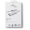 eSTUFF ES623009 rozbočovač USB 3.2 Gen 1 (3.1 Gen 1) Type-C 5000 Mbit/s sivý