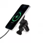 eSTUFF ES638130 mobilná nabíjačka smartfón hliník zapaľovač bezdrôtové nabíjanie rýchle nabíjanie auto