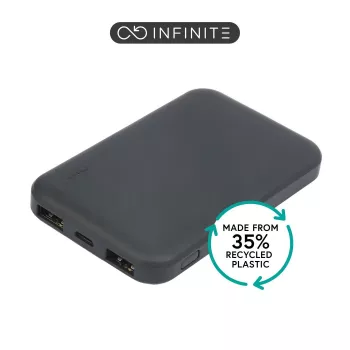 eSTUFF ES641040 powerbank lithium-polymér (LiPo) 5000 mAh čierna