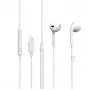 eSTUFF in-ear slúchadlá pre zariadenia Apple, káblové, hovory/hudba, 90 g, slúchadlá, biela