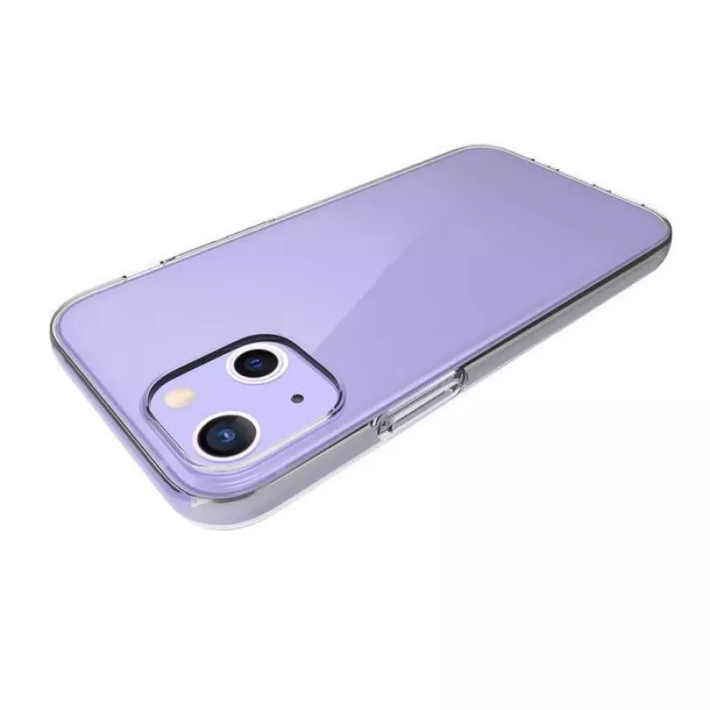 eSTUFF ES67100001 LONDON zadný kryt pre iPhone 13 mini, TPU, priehľadný