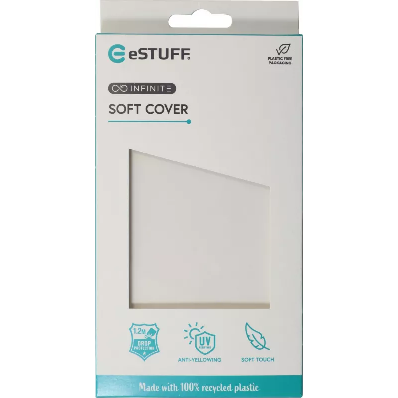 Kryt eSTUFF iPhone 15 Plus transparentný 6,7