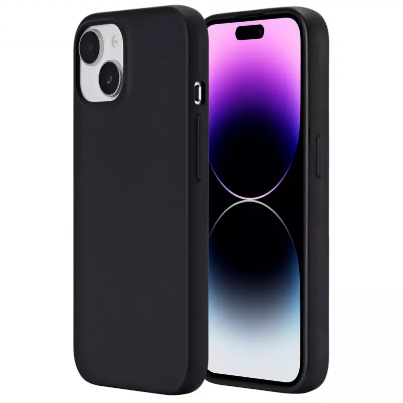 eSTUFF Infinite Vienna ES67101025 kryt na telefón iPhone 15, kompatibilný s MagSafe, TPU, čierny