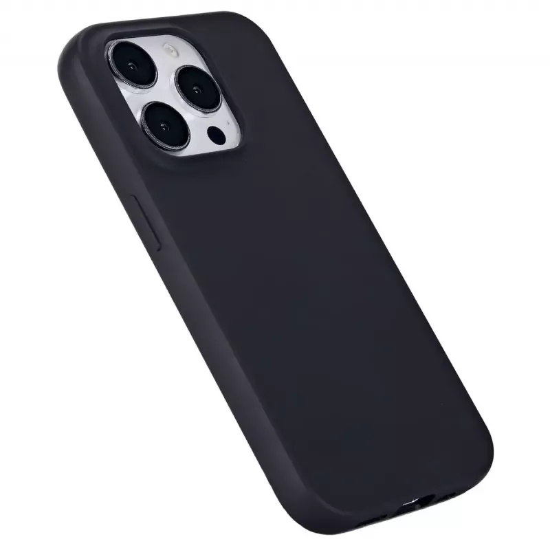 eSTUFF Infinite Vienna ES67101027 kryt na telefón iPhone 15 Pro, kompatibilný s MagSafe, TPU, čierny
