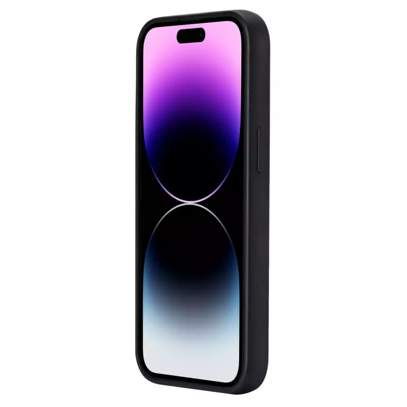 eSTUFF Infinite Vienna ES67101027 kryt na telefón iPhone 15 Pro, kompatibilný s MagSafe, TPU, čierny
