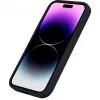 eSTUFF Infinite Riga ES67120025 kryt na telefón iPhone 15, kompatibilný s MagSafe, silikón, polykarbonát, čierny