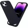eSTUFF Infinite Riga ES67120025 kryt na telefón iPhone 15, kompatibilný s MagSafe, silikón, polykarbonát, čierny