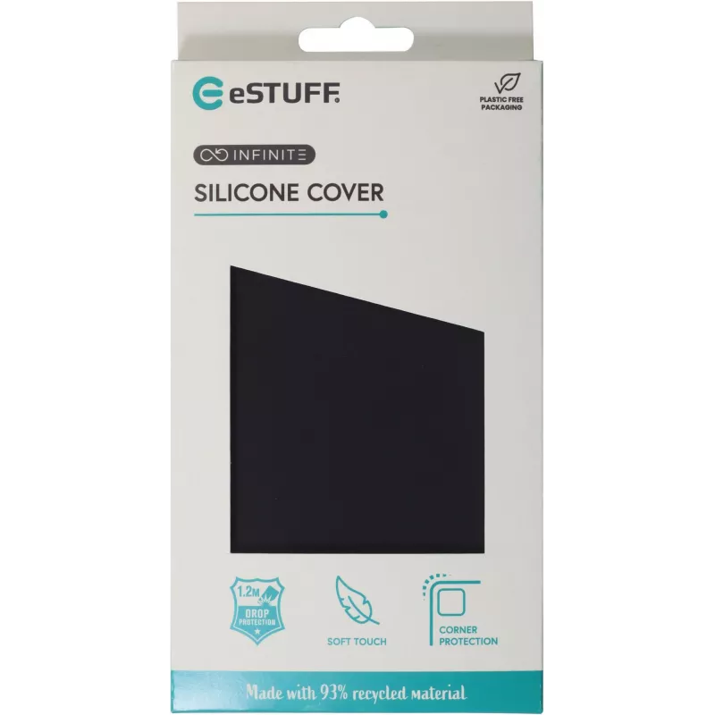 eSTUFF Infinite Riga ES67120029 puzdro pre iPhone 11, kompatibilné s MagSafe, polykarbonát, silikón, čierne