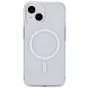 eSTUFF Berlin ES67140026 magnetické puzdro pre iPhone 15 Plus, kompatibilné s MagSafe, polykarbonát, TPU, priehľadné