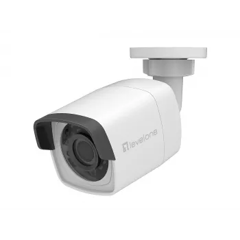 LevelOne GEMINI pevná IP kamera, 4 megapixely, IR LED, 802.3af PoE, interiér/exteriér