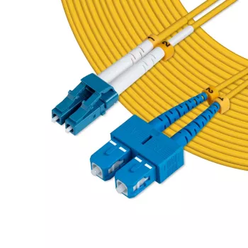 Microconnect FIB421010 InfiniBand/sklenené vlákno kábel 10 m LC SC žltá