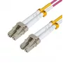 Microconnect FIB440403P InfiniBand/sklenené vlákno kábel 3 m LC fialový