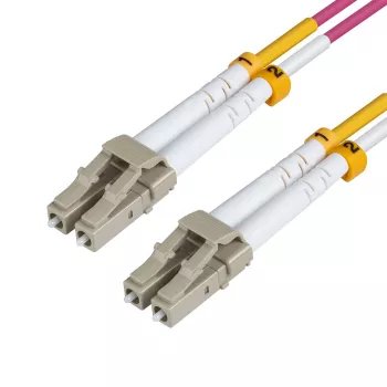 Microconnect FIB440405P InfiniBand/sklenené vlákno kábel 5 m LC fialový