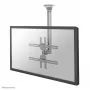 Neomounts FPMA-C400SILVER stropný držiak na monitor/TV 32–60 palcov – H 64–104 cm