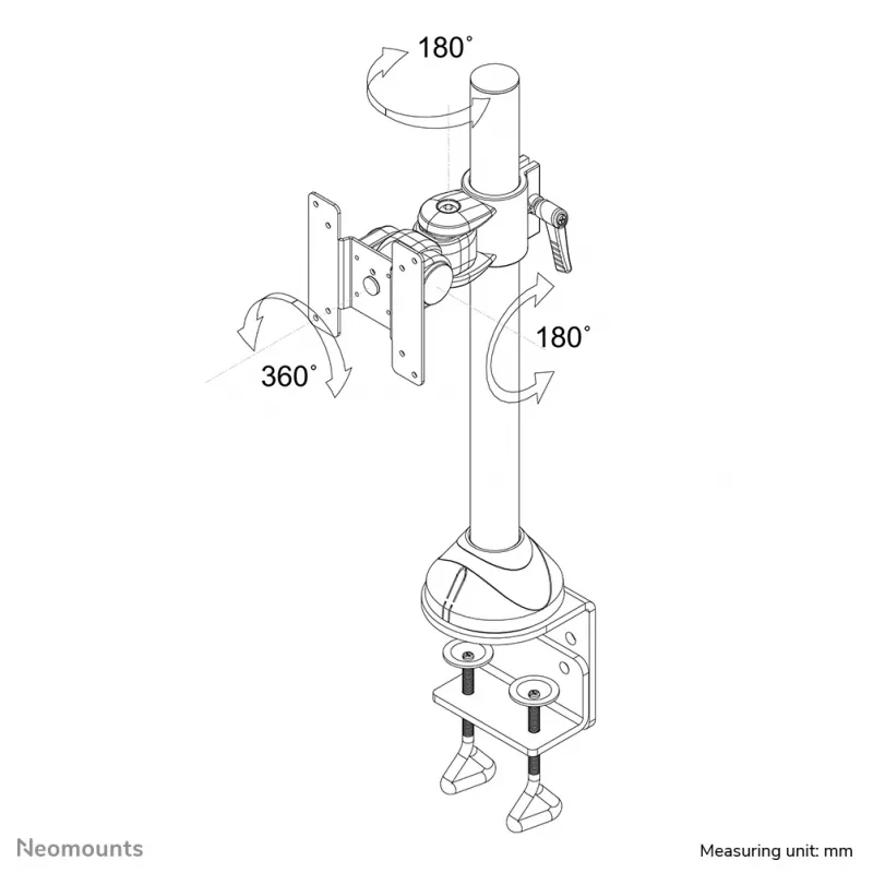 Neomounts FPMA-D965 držiak na monitor 10-30 palcov