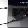 ALOGIC Fusion USB-C na USB-C 3.2 Gen 2 kábel 1m 10 Gbit/s čierna sivá