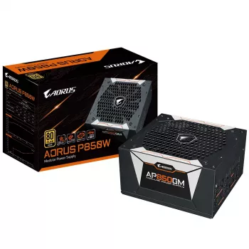 Napájací zdroj GIGABYTE GP-AP850GM 850 W 20+4 pin ATX ATX čierny