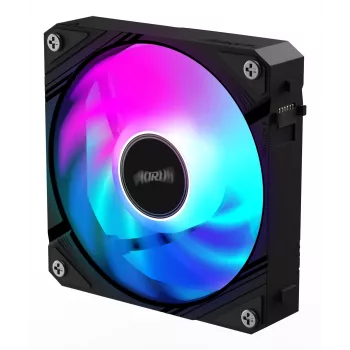 Gigabyte AORUS EZ CHAIN FAN 120 ventilátor do skrinky, 120 mm, čierny, GP-ECFAN1201