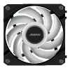Gigabyte AORUS EZ CHAIN FAN 120 ventilátor do skrinky, 120 mm, čierny, GP-ECFAN1201
