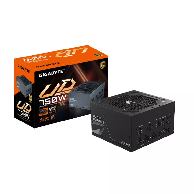 Napájací zdroj GIGABYTE UD750GM PG5 750 W 20+4 Pin ATX ATX čierny