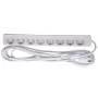 Microconnect GRU00850WDK predlžovacia zásuvka 5 m 8 AC výstupy interiér biely