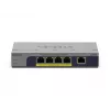 Neřízený 5-portový PoE switch Netgear GS105P 1Gb Ethernet s Power over Ethernet (GS105P-300EUS)