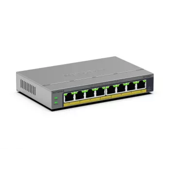 NETGEAR GS108EP Managed L2/L3 Gigabit Ethernet (10/100/1000) sivá