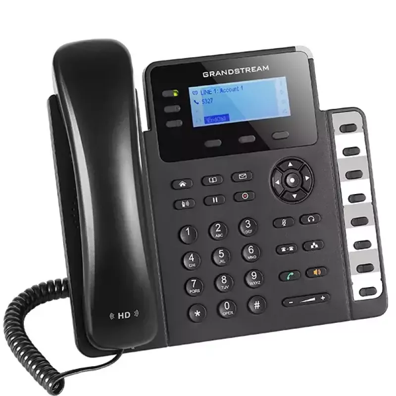 IP telefón Grandstream GXP1630 čierny sivý