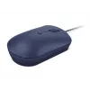 Káblová optická USB-C myš Lenovo GY51D20878, obojručná, 2400 DPI, 4 tlačidlá, modrá