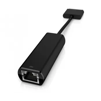 HP ElitePad Ethernet adaptér, 70-kolíkový, RJ-45, čierny