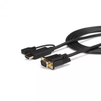 StarTech.com 10 ft HDMI na VGA aktívny konvertor kábel - HDMI na VGA adaptér - 1920x1200 alebo 1080p