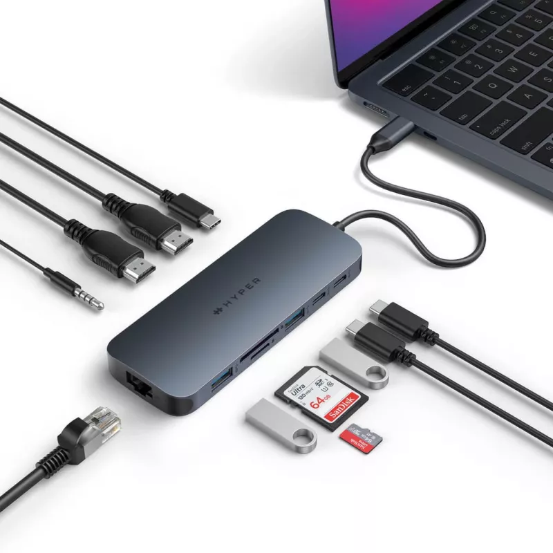 Targus HD4006GL dokovacia stanica/port replikátor pre notebook USB 3.2 Gen 2 (3.1 Gen 2) Type-C čierna