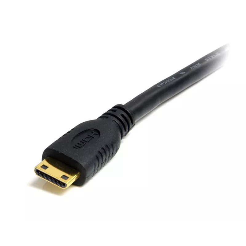 StarTech.com HDACMM1M 1 m kábel HDMI High Speed na Mini HDMI s Ethernetom, HDMI 1.4b, 3D, ARC, samec/samec, pozlátené kontakty, čierny