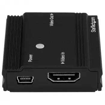 StarTech.com HDMI zosilňovač signálu - HDMI extender - 4K 60Hz, 3840 x 2160 pixelov, AV repeater, 35 m, čierny, HDCP