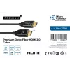 Microconnect HDM191910V2.0OP Premium High Speed aktívny optický kábel HDMI 2.0 10 m, 4K, HDMI typ A, čierny