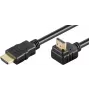 Microconnect HDM19191V2.0A90 HDMI kábel 1 m HDMI Type-A (štandard) čierna