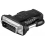 Microconnect HDM19F24 kábel adaptér HDMI Type-A na DVI-D Dual Link (24+1 pin) čierny