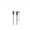 Microconnect HDMI-DP-CON1 videokábel adaptér 1 m HDMI Type-A (štandard) DisplayPort čierny