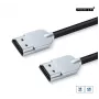 Microconnect HDMISUPERSLIM05M HDMI kábel 0,5 m HDMI Type-A (štandard) čierny, metalický